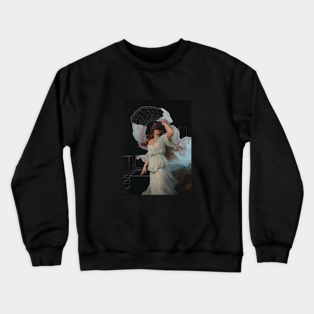 VR Art Crewneck Sweatshirt by plutonbey